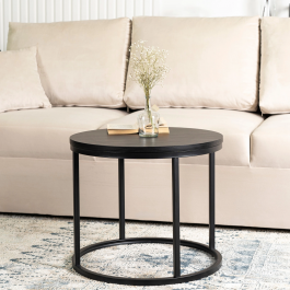 Журнальный стол MEBEL ELITE AMON Черный, фото