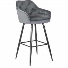 Барный стул MEBEL ELITE SALEM Серый, фото