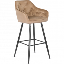 Барный стул MEBEL ELITE SALEM Бежевый, фото