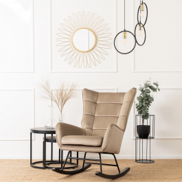 Кресло-качели MEBEL ELITE JACKSON Бежевый, фото