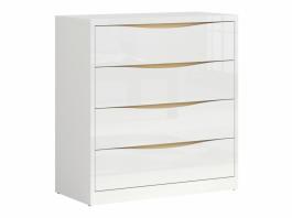 Комод BRW Pori 85 белый, фото