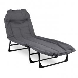 Кресло раскладное MEBEL ELITE ERIC серый, фото