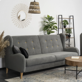 Диван MEBEL ELITE PINTA Сірий, фото