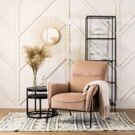 Крісло м'яке MEBEL ELITE ALBERTO бежевий, фото