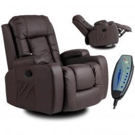 Масажне крісло MEBEL ELITE BOX темно-коричневий, фото