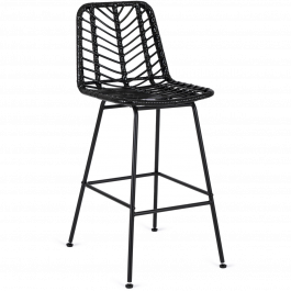 Барний стілець MEBEL ELITE JERRY Чорний, фото