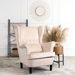 Крісло MEBEL ELITE KLARIS 2 бежевий, фото