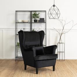 Крісло MEBEL ELITE KLARIS 2 чорний, фото