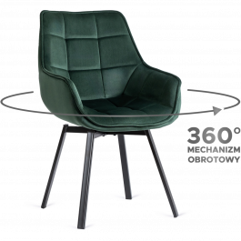 Кресло MEBEL ELITE LUNA Зеленый, фото