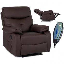 Крісло реклайнер ELITE INTER Коричневий, фото