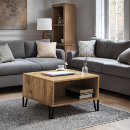 Журнальный стол Elite BACARDI 60х60 Дуб Аризан, фото