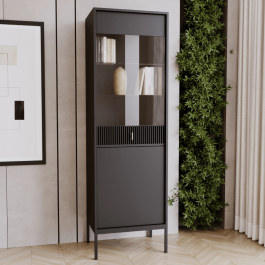 Вітрина Elite MARCOS Чорний, фото