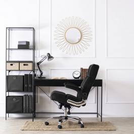 Офисное кресло ELITE LONDON VELVET Черный, фото