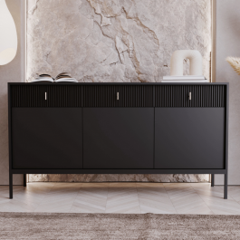 Комод Elite MARCOS 154 Чорний, фото