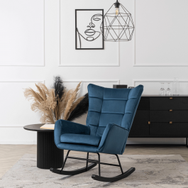 Кресло-качели MEBEL ELITE JACKSON Синий, фото