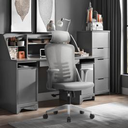 Офісне крісло ELITE JULIET Сірий, фото