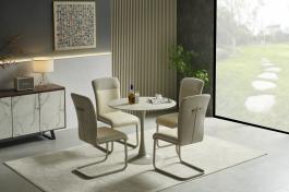 Стол круглый HALMAR TOLIO 90см, фото