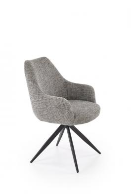 Поворотне крісло HALMAR K-564 Сірий, фото