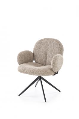 Поворотное кресло HALMAR K-568 Бежевый, фото