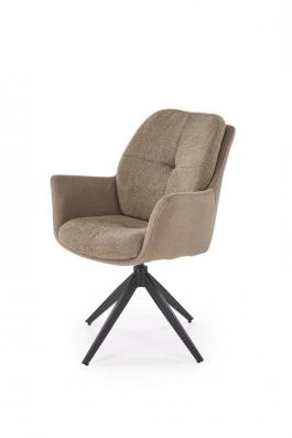 Крісло поворотне HALMAR K-591 Коричневий, фото