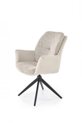 Крісло поворотне HALMAR K-591 Сіре, фото