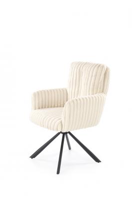 Поворотне крісло HALMAR K-572 Кремовий, фото