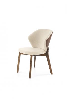 Кресло HALMAR K-583 Беж / Коричневый / Орех, фото