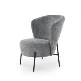 Крісло HALMAR CEZAR сірий, фото