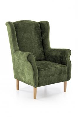 Кресло HALMAR HERMES оливковое, фото