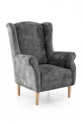 Кресло HALMAR HERMES серый, фото