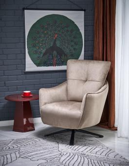 Крісло Halmar SCAMPI капучино, фото