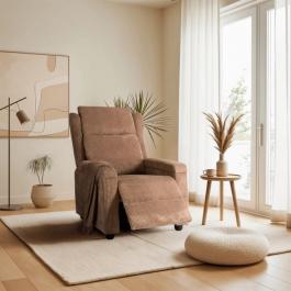 Кресло реклайнер ELITE SPENCER коричневый, фото