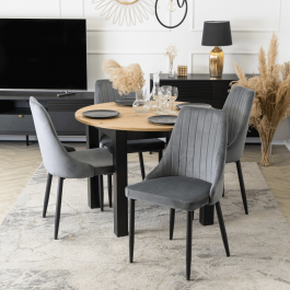 Стул ELITE BARI Серый, фото