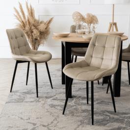 Стул MEBEL ELITE CHRIS БЕЖЕВЫЙ, фото