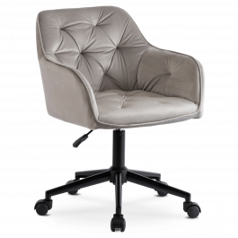 Офісне крісло MEBEL ELITE KONOR Сірий / Чорний, фото