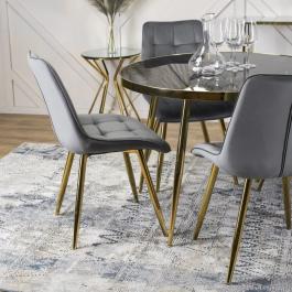 Стул MEBEL ELITE CARO Серый, фото