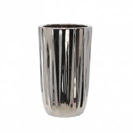 GARDEN LINE Керамічний горщик, Срібний *3468, фото