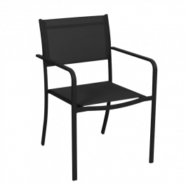 GARDEN LINE Садове крісло 54x55x86см Чорний *6128, фото