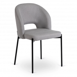 Крісло MEBEL ELITE BROS Сірий / Чорний, фото