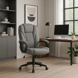 Офісне крісло MEBEL ELITE PHONIX Сірий Тканина, фото