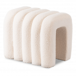 Пуф MEBEL ELITE PIKSEL Кремовий, фото