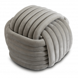 Пуф MEBEL ELITE MAGMA Сірий, фото