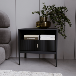 Приліжкова тумба ELITE MARCOS Чорний, фото