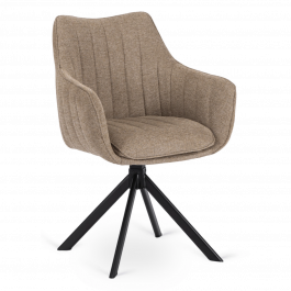 Поворотне крісло MEBEL ELITE MUMBAI Бежевий, фото