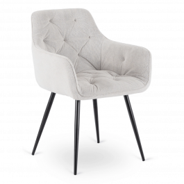 Крісло MEBEL ELITE MODESTO Бежевий тканина, фото