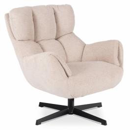 Поворотне крісло ELITE REAL кремовий, фото