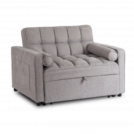 Крісло розкладне MEBEL ELITE CORRA Сірий, фото