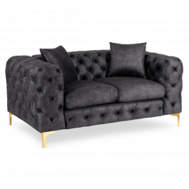 Диван двохмісний ELITE SORRENTO 2S Чорний, фото
