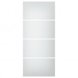 4 панелі до рами розсувних дверей SVARTISDAL 604.735.72 IKEA (ИКЕА SVARTISDAL), фото