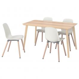 Комплект стол и стулья LISABO / LEIFARNE 29161484 IKEA (ИКЕА LISABO / LEIFARNE), фото